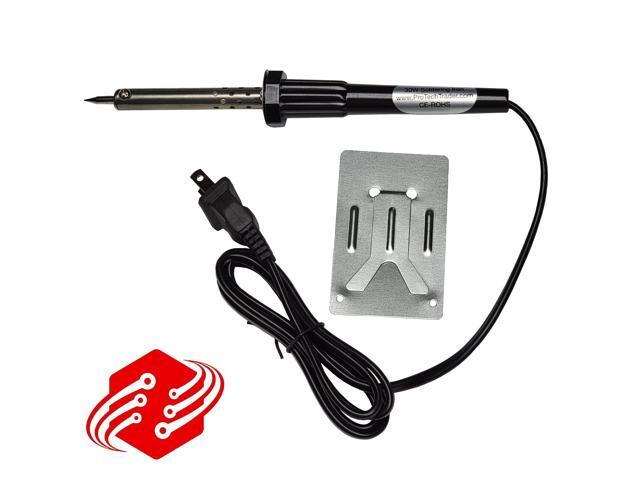 30 Watt Soldering Iron Replaceable Precision Tip 30w Fine Point Conical Electronics Circuit Repair Through Hole Printed Boards Prototyping 120V...