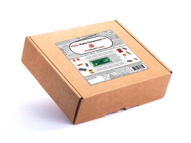 Make: Radio Electronics Kit - Component Pack Follows Experiments, DIY Projects, and Circuits Including Raspberry Pi Microcontroller Adaptations in...