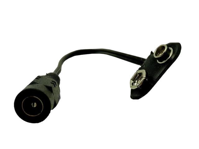 ProTechTrader 9v Battery Eliminator (9v Battery Eliminator Connector) (Model: 9v-batt-elim-conn)