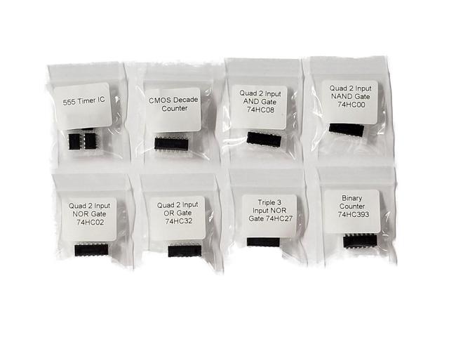 ProTechTrader Integrated Circuits (IC) 74HCxxx Series Low-Power Logic (Model: 13pc-IC-kit)