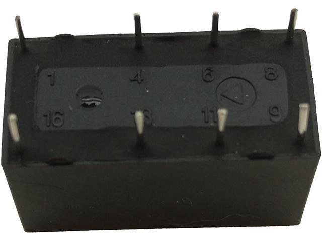 5vdc (5 volt DC) Relay - DPDT PCB 8-Pin Mount - Non-Latching Non-Polarized Electronic Low Signal High Sensitivity Relay Module for DIY Electronics...