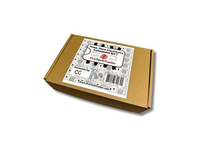 Make: More Electronics Kit Component Pack 1 Follows Experiments 1-14 from Charles Platt's Sequel to Make: Electronics Book Intermediate &...