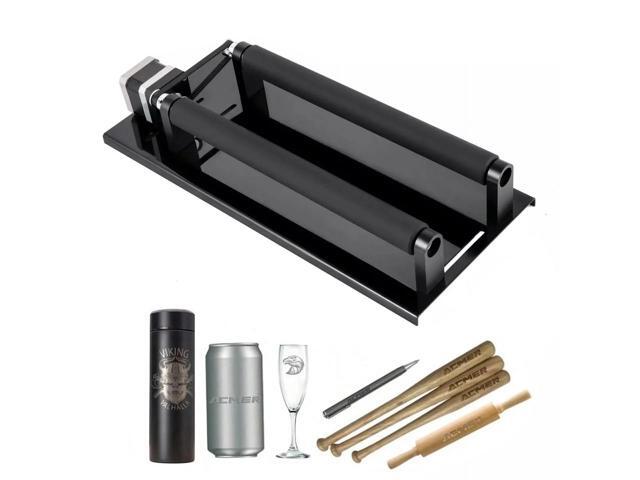 SIHAO Rotary Roller Y-Axis 360° Rotating Engraver Attachment, Dual Drum Design, Premium Stepper Motor, Compatible with Cylindrical Objects, Durable...