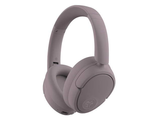 JBuds Lux ANC, Over Ear Headphones, Active Noise Cancelling, Bluetooth, Mauve