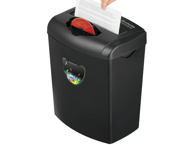 Paper Shredder for HomeShred 12 Sheet Cross Cut,5.55-Gallon Basket, P-4 Security,Shred Paper/Cards/CDs/Staples/Clips - Jam Proof System for Home...