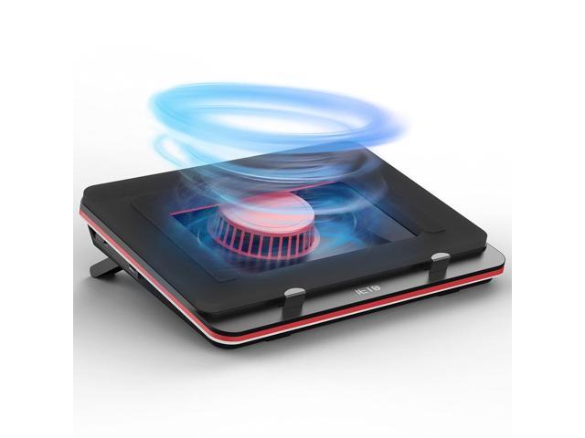 IETS GT500 Powerful Turbo-Fan (5000 RPM) Laptop Cooling Pad