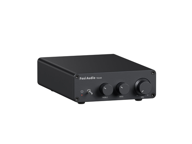 TB10D 2 Channel Stereo Amplifier, Class D Mini Power Integrated Amplifiers 600W for Passive Speakers/Bass Shaker, Home Audio Component Desktop Amp...