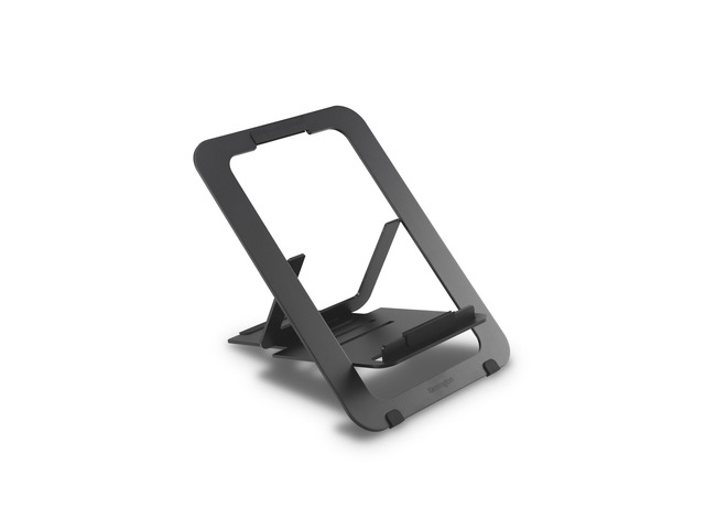 Kensington Adjustable Aluminum Laptop Stand for Desk, Ultra-Slim Lightweight Foldable Portable Notebook Holder, Anti-Slip Silicone Tablet Mount for...
