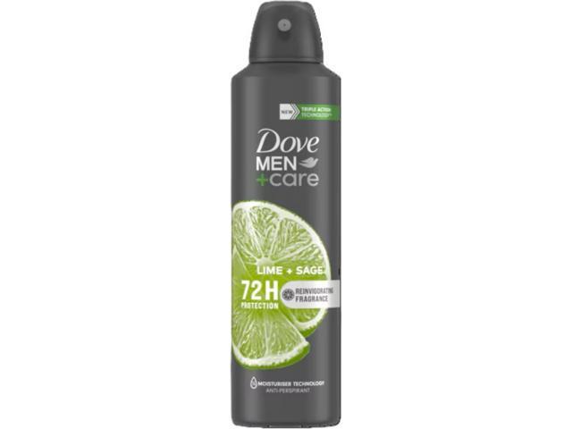 Dove Men Antiperspirant Spray Lime & Sage 150 ml (1-Pack)