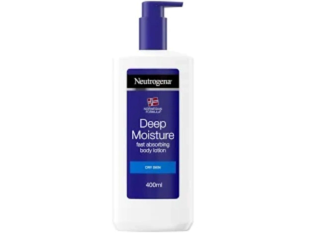 Neutrogena Deep Moisture Body Lotion for Dry Skin, 400 ml