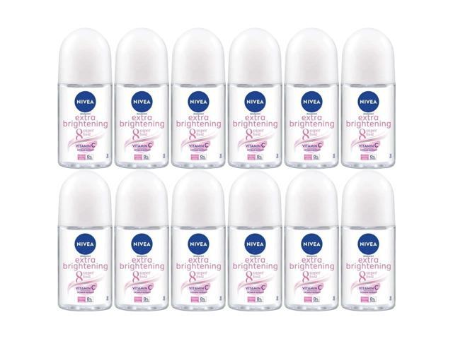 Nivea Roll On Extra Brightening 25 ml (12-Pack)