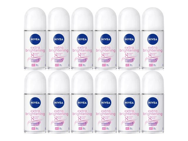 Nivea Roll On Extra Brightening 50 ml (12-Pack)