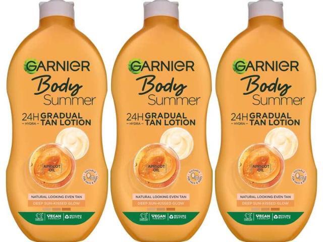 Summer Body By Garnier Moisturising Lotion Deep (3-Pack / 400 ml (Pack of 1))