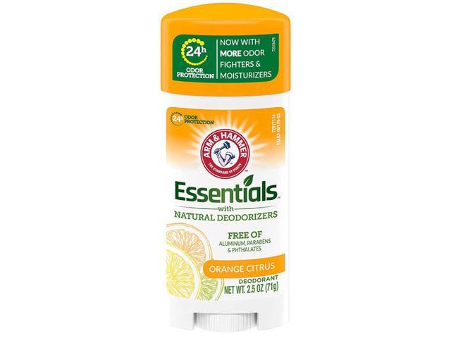 Arm & Hammer Essentials Deodorant Orange Citrus 2.5 oz (1-Pack)