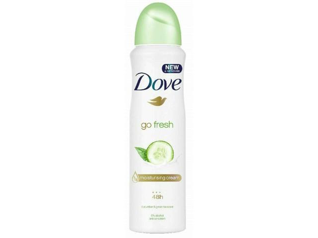 Dove Cucumber Antiperspirant Spray, 150 ml (1-Pack)