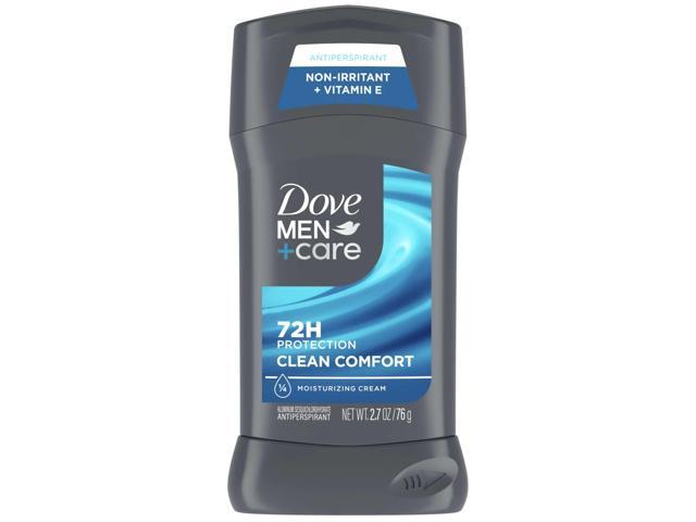 Dove Men+Care Invisible Solid Antiperspirant Deodorant Clean Comfort, 76 g (1-Pack)