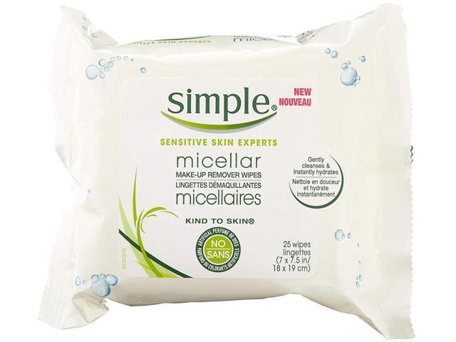 Simple Kind To Skin Cleansing Facial Wipes - 25 Wipes (1-Pack)