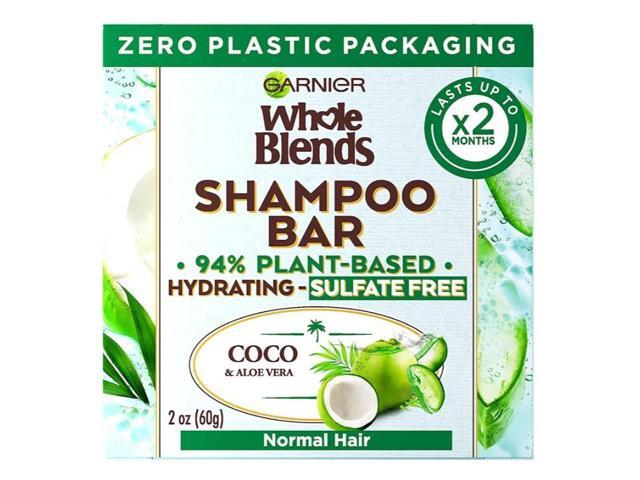 Garnier Whole Blends Coconut Water Shampoo Bar 60 g (1-Pack)