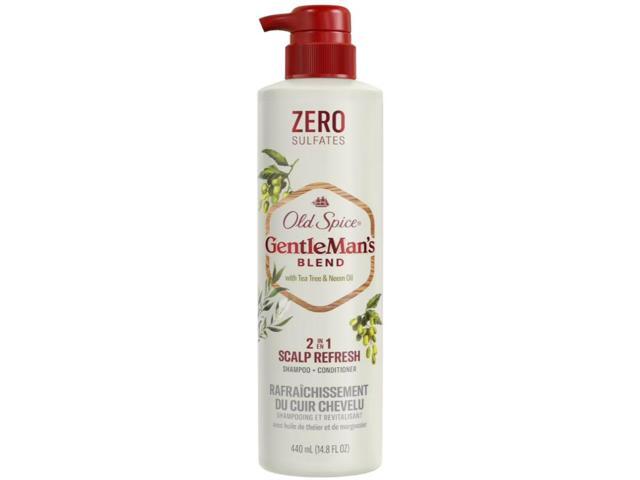 Old Spice 2in1 Shampoo Conditioner Tea Tree 14.8 oz (1-Pack)