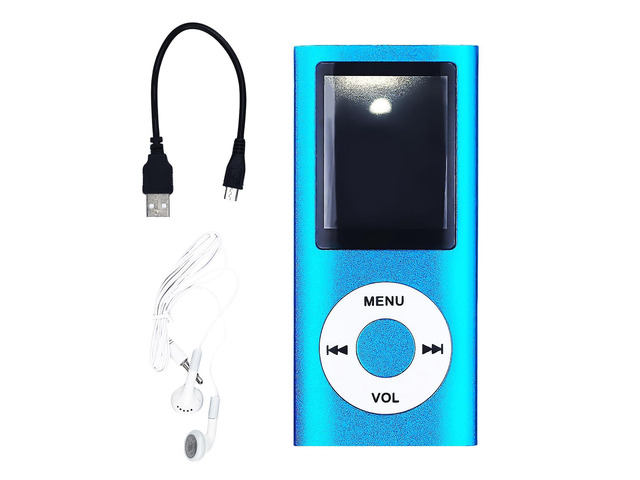 MP3 Player,Portable Multifunctional MP3 Digital Music Player,1.8 Inch LCD Music-Player with Earphone,Build-in Photo/Video Play/FM Radio/Voice...