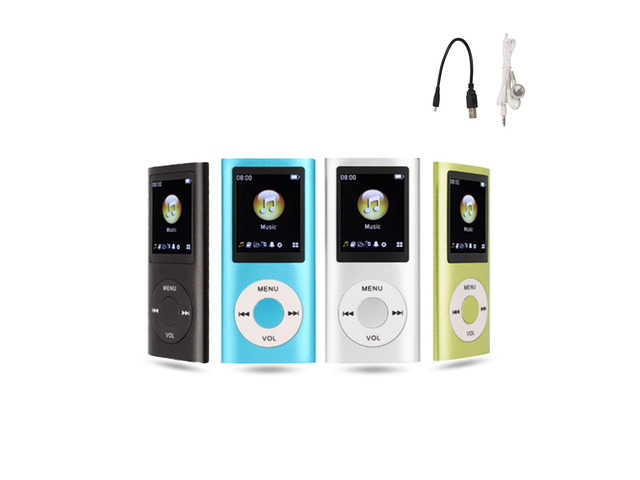 MP3 Music Player, MP3 Player, Portable MP3 Players, Slim 1.8 Inch LCD Screen, with Earphone, Supports MP3, WMA, FLAC, APE, AAC, OGG and ACELP,...