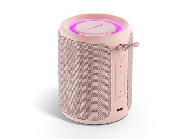 Bluetooth Speaker Wireless,IP67 Waterproof & Dustproof Portable Speaker with Lights,15W Loud Stereo Sound, 2500mAh Battery All Day Playtime, TWS...