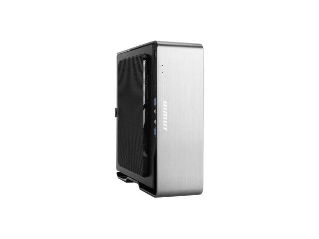 InWin Chopin MAX-Mini-ITX Case-Includes 200W 80+ Gold Power Supply-Supports AMD, Intel CPU-Customizable I/O Strip-Silver-IW-CS-CHOPINMAXSIL-PS200W