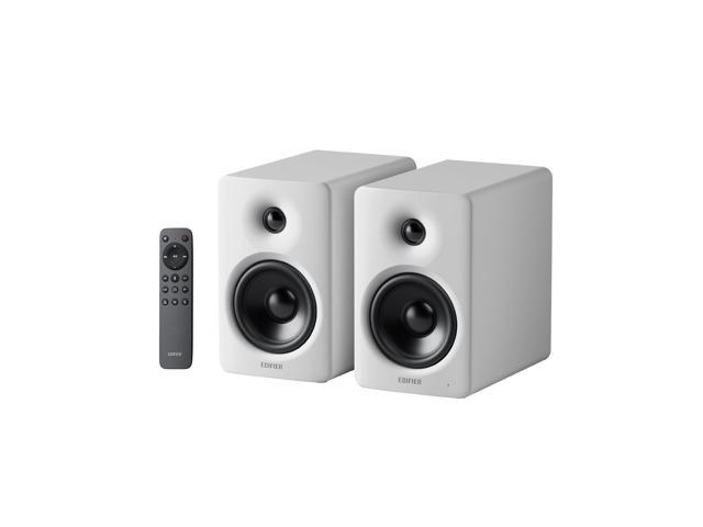 Edifier - M90 Active Bookshelf Speakers, Computer Speakers - Bluetooth and Optical Input - 2.0 Speaker (Pair) - White - image 7