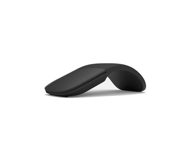 Microsoft - Surface Arc Bluetooth BlueTrack Ambidextrous Mouse for PC - Wireless - Black - image 2