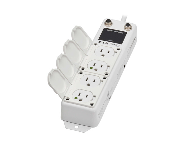 Eaton Medical Hospital Power Strip for Patient Care Vicinity, UL 1363A Certified, 4 Outlets + 15ft Cord, Cart & IV Pole Mount Option,...