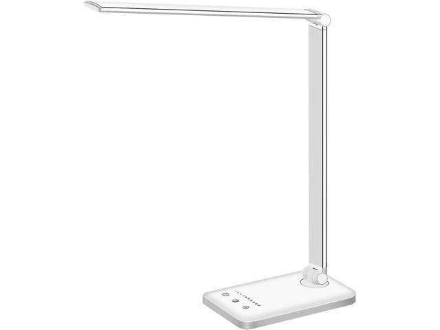 LED Desk Lamp, Eye-Caring Table Lamps, Natural Light Protects Eyes, 5 Modes