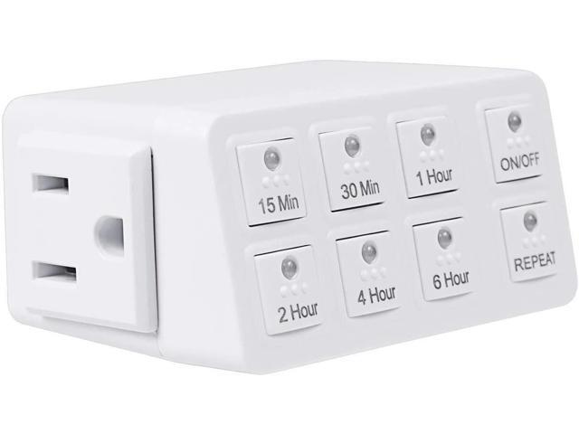 Smart Digital Countdown Timer with Repeat Function for Charger Protection