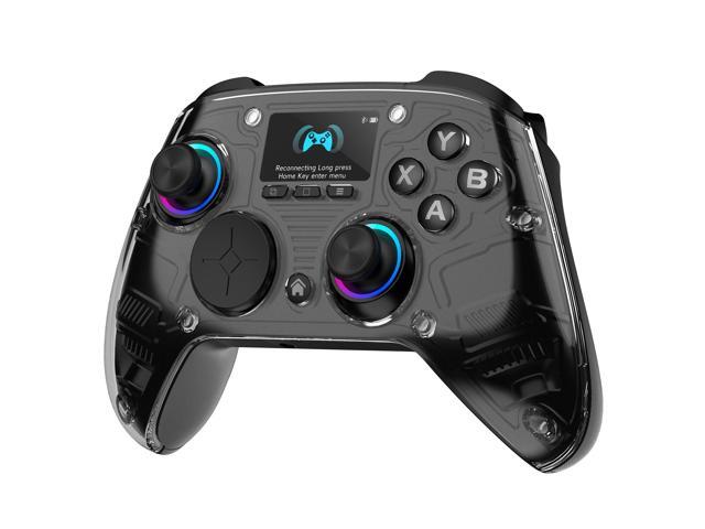 PC Controller Interactive Screen Wireless Controller Compatible with PC/Switch/Switch 2/iOS/Android, Hall Effect Joystick & Triggers, RGB...