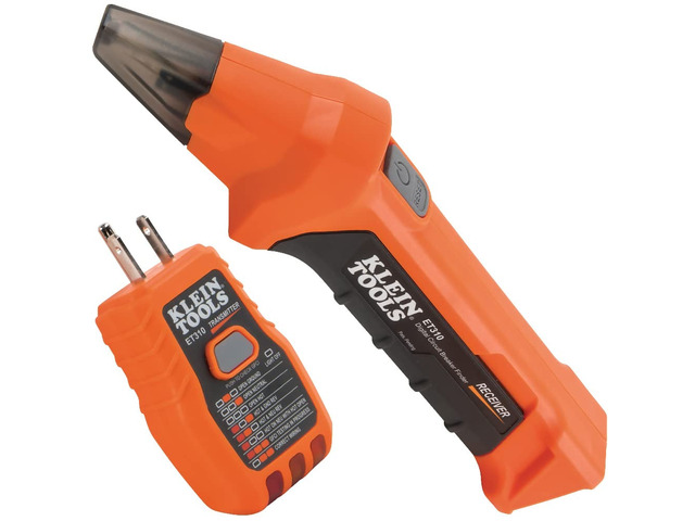 ET310 AC Circuit Breaker Finder, Electric and Voltage Tester with Integrated GFCI Outlet Tester