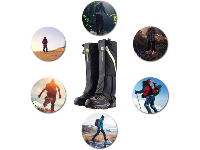 Outdoor Hiking Boots Cover Gaiters Waterproof Leg Protection Snow Legging Tools