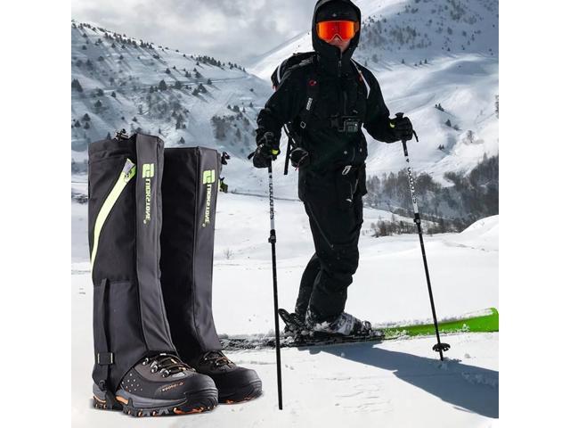 Outdoor Hiking Boots Cover Gaiters Waterproof Leg Protection Snow Legging Tools
