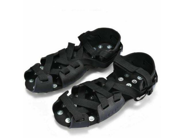 Cover For Snow And Ice Hiking Steel Snag 32-tooth Anti-slip Grips Spikes Shoes-32 teeth