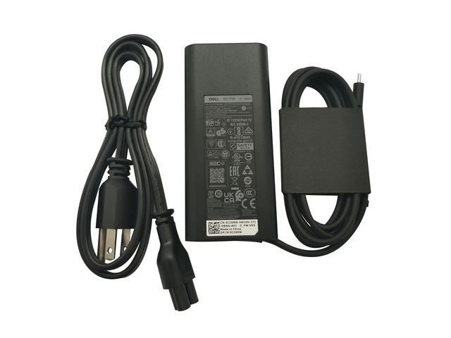 Laptop Charger 65W USB-C,AC Adapter with Power Cord Cable,LA65NM190, HA65NM190, DA65NM190, HKA65NM200, Black