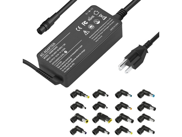 90W Universal AC Adapter Laptop Charger Compatible with HP Dell Acer Asus Toshiba IBM Sony Fujitsu Gateway Notebook Ultrabook Chromebook Power...