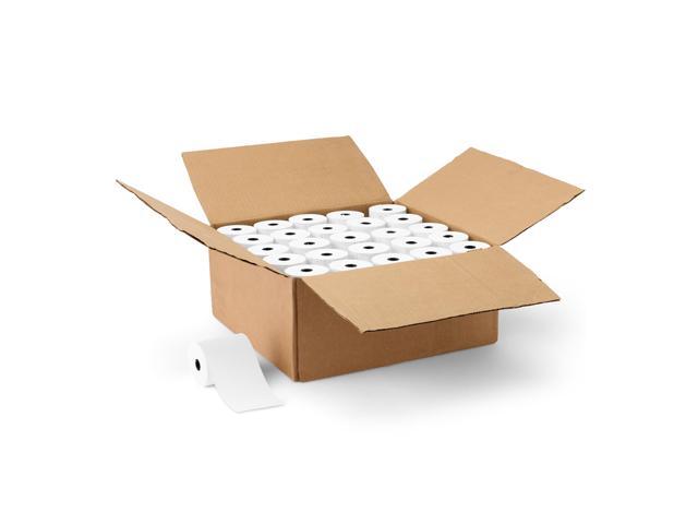 Thermal Paper Receipt Rolls for POS, 3 1/8' x 230', BPA-Free, FSC Certified, White, 50 Rolls
