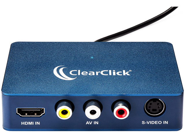 Video to USB 1080P Audio Video Capture & Live Streaming Device - Input HDMI, AV, RCA, S-Video, VCR, VHS, Camcorder, Video8, Hi8, DVD, Gaming...