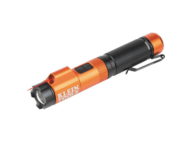 56040 Magnetic LED Flashlight, 350 Lumen Rechargeable Flashlight, Twist Focus, Laser Pointer, Hands-Free, USB Charging Cable, for Work and Outdoor
