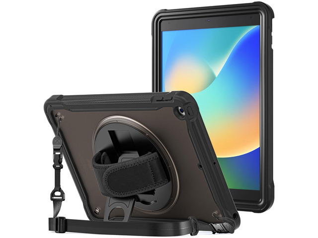 Rugged Kids Case for iPad 9th/8th/7th Generation 10.2 inch -Black