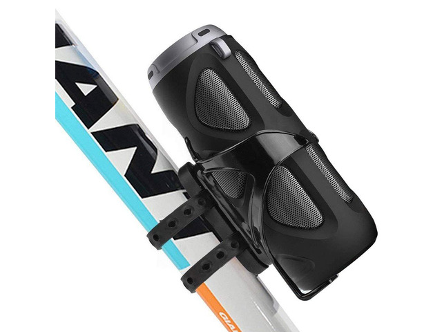 Cyclone - Portable Bluetooth Bike Speaker with Bicycle Mount, SD Card Slot, 10W Bass-Enhanced Audio, and Splashproof/Shockproof/Dustproof Build,...