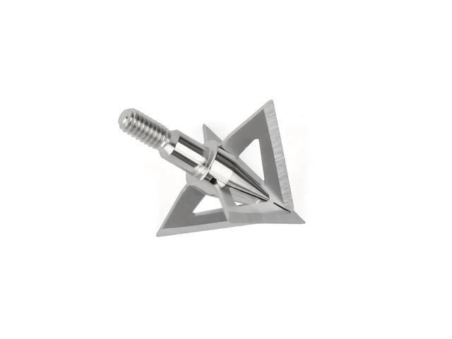 Heavy-Duty Hunting Arrowheads Cross Star Broadheads 12 Pack