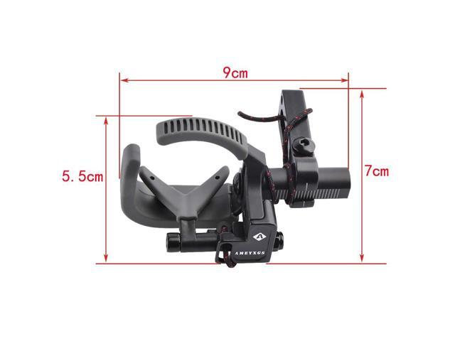 SHARROW Arrow Rest Archery Arrow Launcher Rest Right-Handed Aluminum Alloy Drop Away Arrow Rest for Compound Bow Hunting Target Shooting Accessory