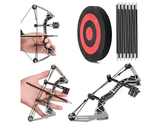 wolfman 9.5' Compound Bow and Arrow Set Archery Bow Set Hunting Bow for Right/Left Handed with EVA Target for Hunting Shooting Practice Archery...