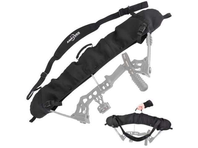Wolfman Archery Compound Bow Sling, String and Cams Protector, Foldable Compound Bow Case Shoulder Storage Bag, Archery Carry Bag Shoulder Strap...
