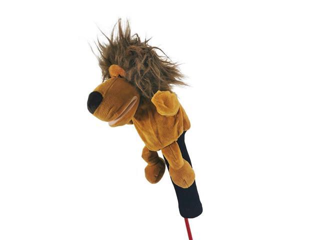 wolfman Golf Club Covers Driver Headcover Funny Cute Animal Golf Club Covers Stylish Protection for Clubs Golf Gear Driver for Men/Women/Youth...