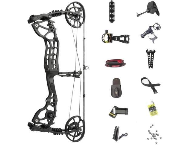 JUNXING Archery Compound Bow Alloy Dual-Use Steel Ball 20-70lbs